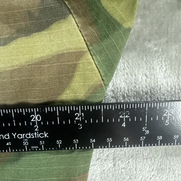 Vintage 60s Vietnam USMC Shirt Men's Small-Long Rip Stop Fatigue Tropical Jungle - Picture 14 of 16